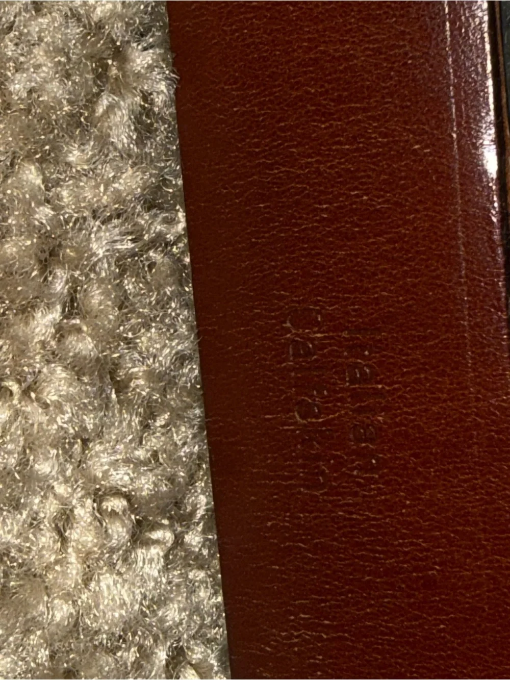 Johnston & Murphy Italian Calfskin Leather Belt Brown Croc Embossed Gold Buckle‎
